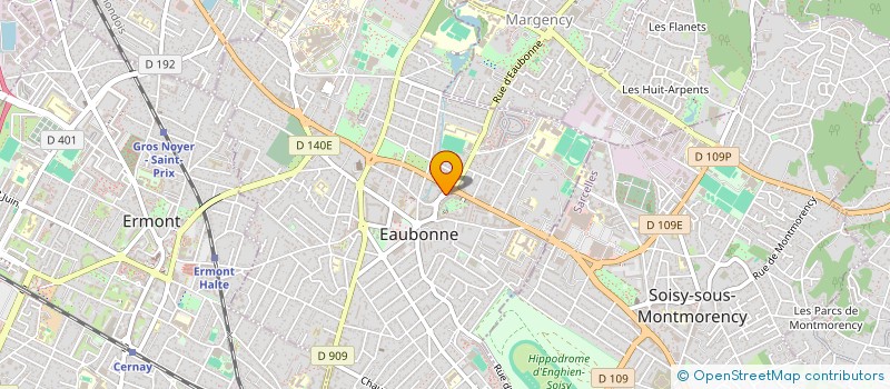 localisation de l'entreprise CHICKEN PIZZA à EAUBONNE