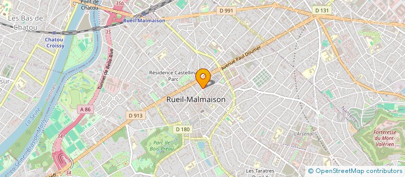 localisation de l'entreprise CHICKEN RUEIL  RUEIL-MALMAISON