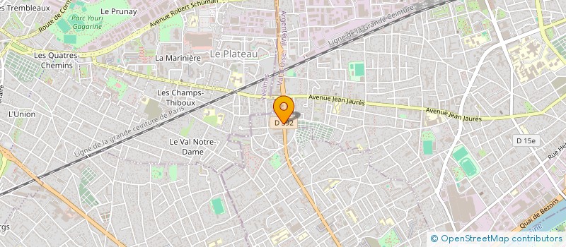 localisation de l'entreprise CHICKEN SOSO à BEZONS