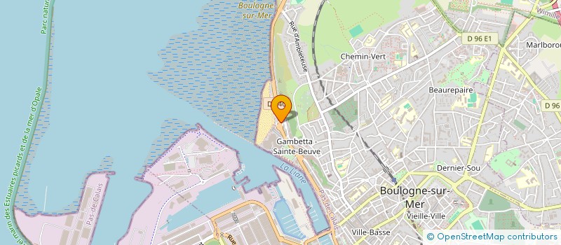 localisation de l'entreprise CHICKEN STREET 62  BOULOGNE-SUR-MER