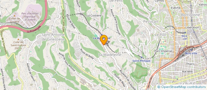 localisation de l'entreprise CHICKENICE  NICE