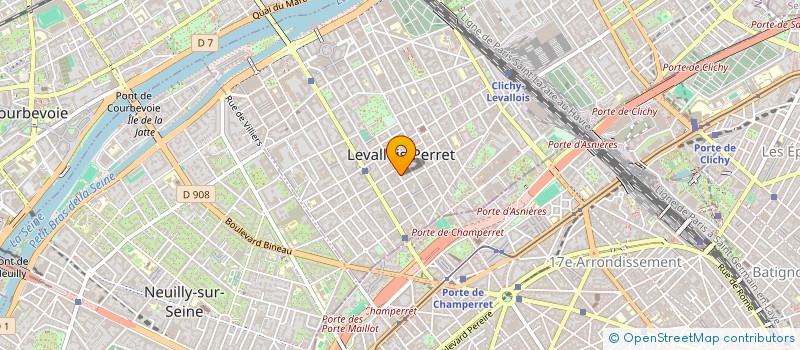 localisation de l'entreprise CHICKS LEVALLOIS 92 à LEVALLOIS-PERRET