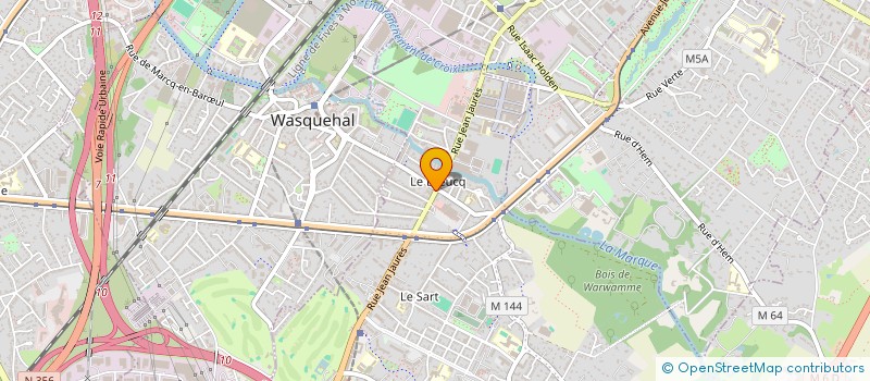 localisation de l'entreprise CHICO BARBER  VILLENEUVE-D'ASCQ