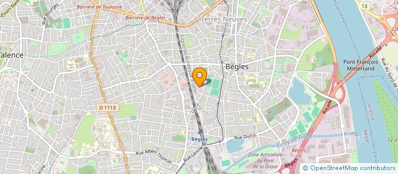 localisation de l'entreprise CHICOKIDS à BEGLES
