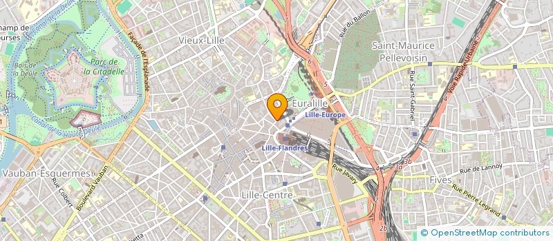 localisation de l'entreprise CHICON PRESSE à LILLE