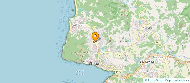 localisation de l'entreprise CHICONI FM à CHICONI