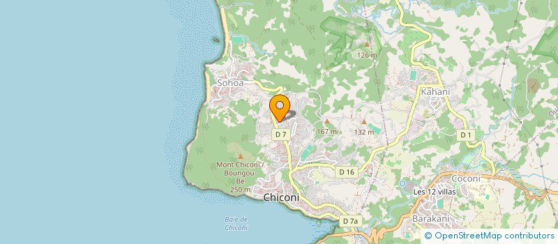 localisation de l'entreprise CHICONI-INFOS à CHICONI