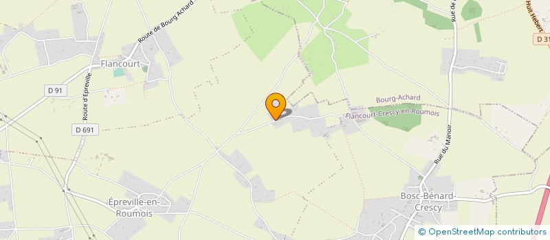 localisation de l'entreprise CHICTEAM  FLANCOURT-CRESCY-EN-ROUMOIS