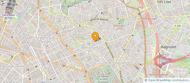 localisation de l'entreprise CHIDEM  PARIS