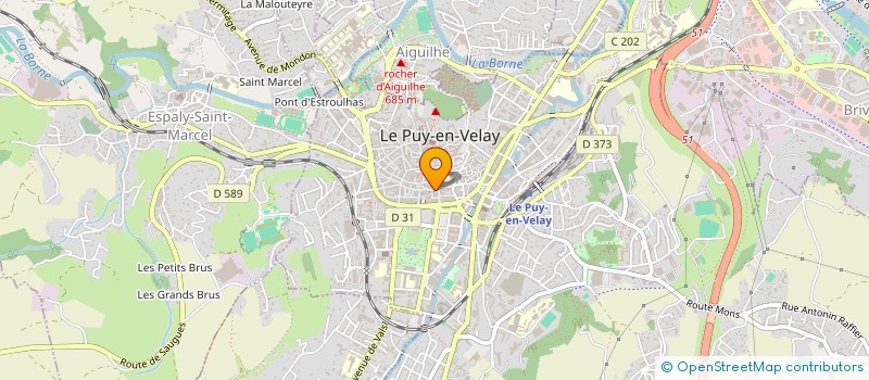 localisation de l'entreprise CHIDHO à LE PUY-EN-VELAY