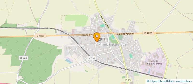 localisation de l'entreprise CHIEN SUR LA LUNE à VILLERS-BRETONNEUX
