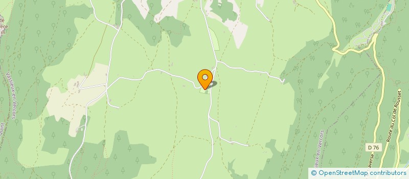 localisation de l'entreprise CHIENS DE TRAINEAUX DE CHAMROUSSE  CHAMROUSSE