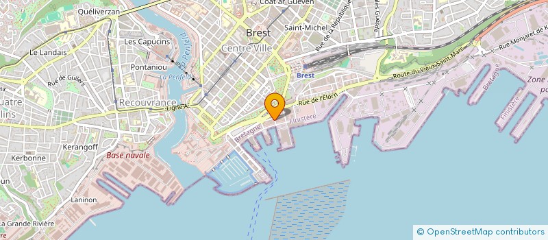 localisation de l'entreprise CHIENS SANS COLLIERS à BREST