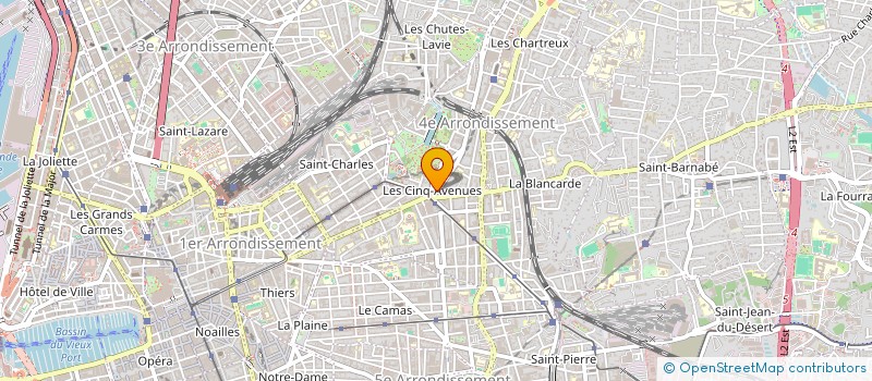 localisation de l'entreprise CHIERCHIA CAVALIERE à MARSEILLE