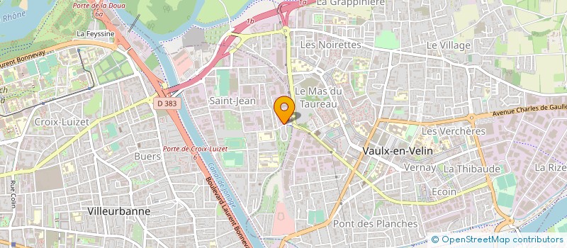 localisation de l'entreprise CHIESA à VILLEURBANNE