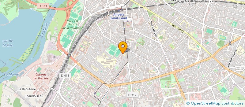localisation de l'entreprise CHIESA à ANGERS