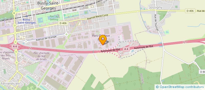 localisation de l'entreprise CHIEU YEN  BUSSY-SAINT-GEORGES