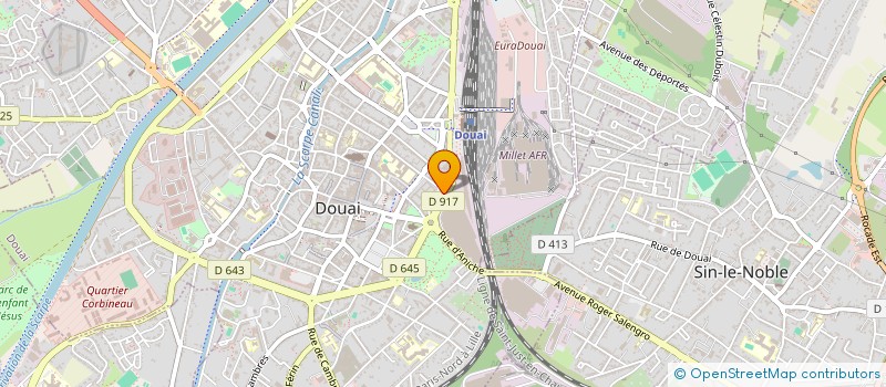 localisation de l'entreprise CHIFA à DOUAI