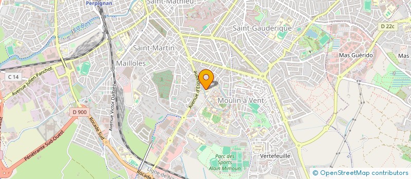 localisation de l'entreprise CHIFFALO à PERPIGNAN