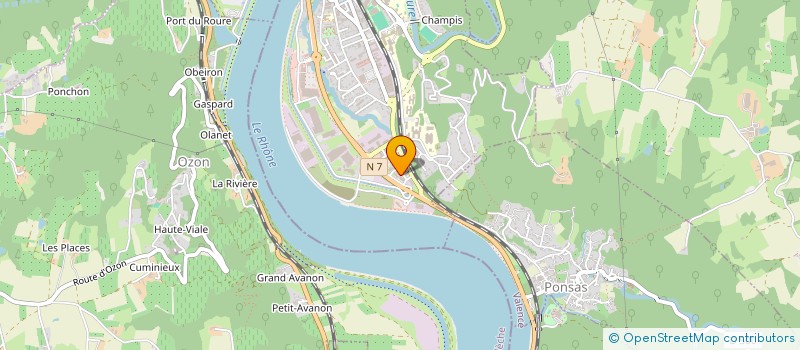 localisation de l'entreprise CHIFFLET  SAINT-VALLIER