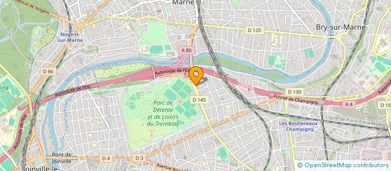 localisation de l'entreprise CHIFFRE 3 à CHAMPIGNY-SUR-MARNE