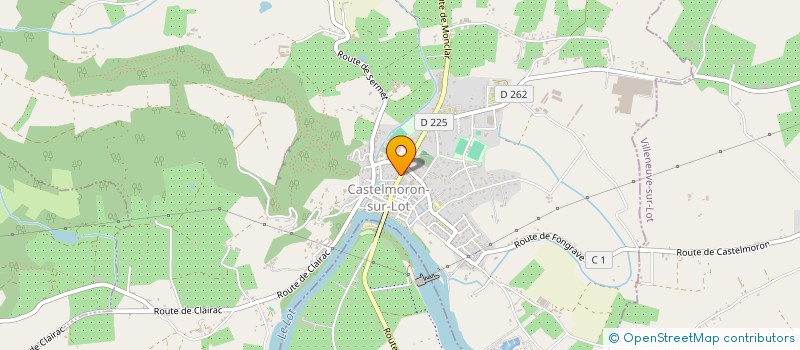 localisation de l'entreprise CHIFFRES & CO  CASTELMORON-SUR-LOT