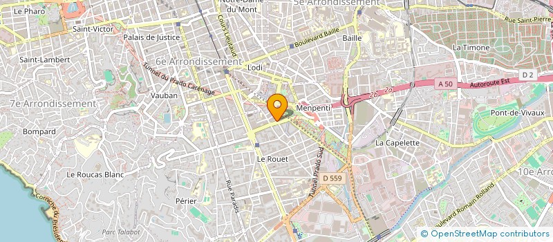 localisation de l'entreprise CHIFOUMI à MARSEILLE