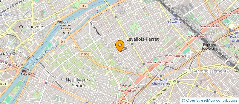 localisation de l'entreprise CHIGAONE à LEVALLOIS-PERRET