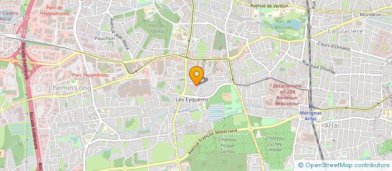 localisation de l'entreprise CHIK KEBAB  MERIGNAC