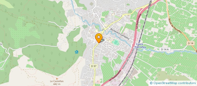 localisation de l'entreprise CHIK'N HOUSE  CUERS