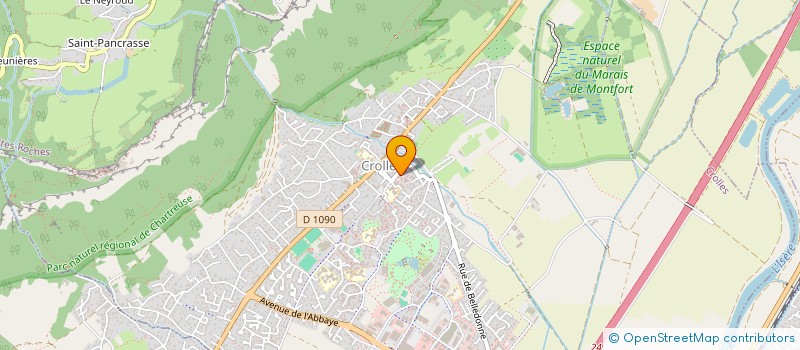 localisation de l'entreprise CHIKAOUI HAKIM à CROLLES