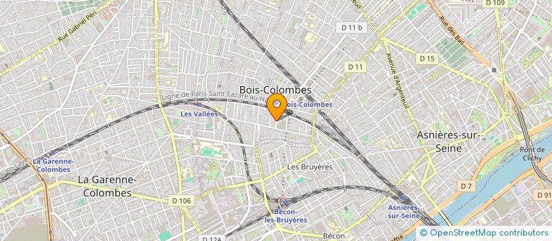 localisation de l'entreprise CHIKETHIC à BOIS-COLOMBES