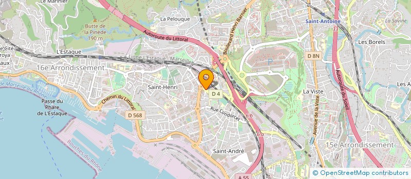 localisation de l'entreprise CHIKHAOUI PEYROTTES VIANDES à MARSEILLE