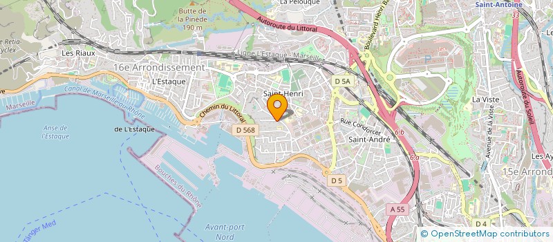 localisation de l'entreprise CHIKHAR ETANCHEITE à MARSEILLE 16EME