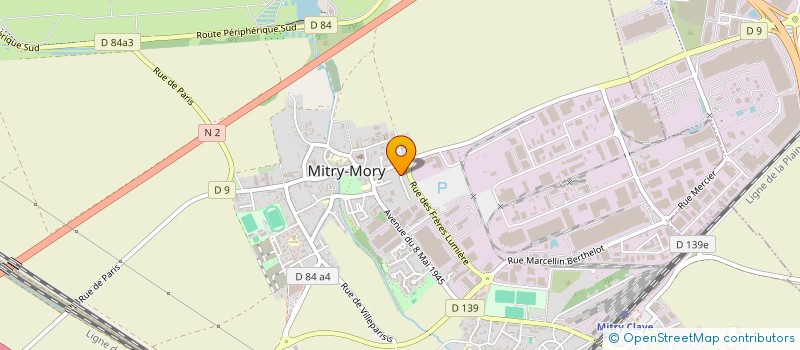 localisation de l'entreprise CHIKI à MITRY-MORY