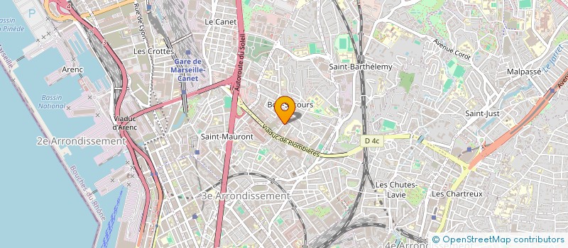 localisation de l'entreprise CHIKIRI LA DESIRADE à MARSEILLE