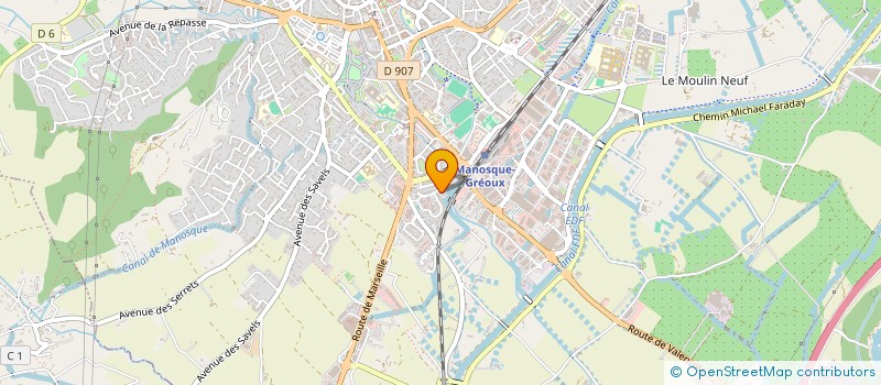 localisation de l'entreprise CHIL PROPERTIES à MANOSQUE