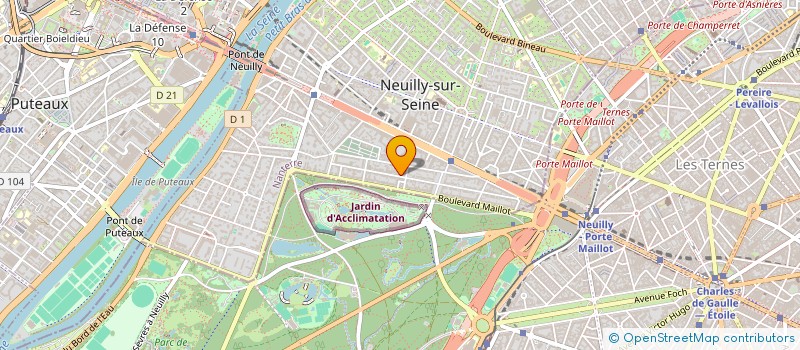 localisation de l'entreprise CHILANGO à NEUILLY-SUR-SEINE