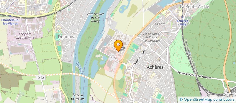 localisation de l'entreprise CHILD'HOOD  ANDRESY