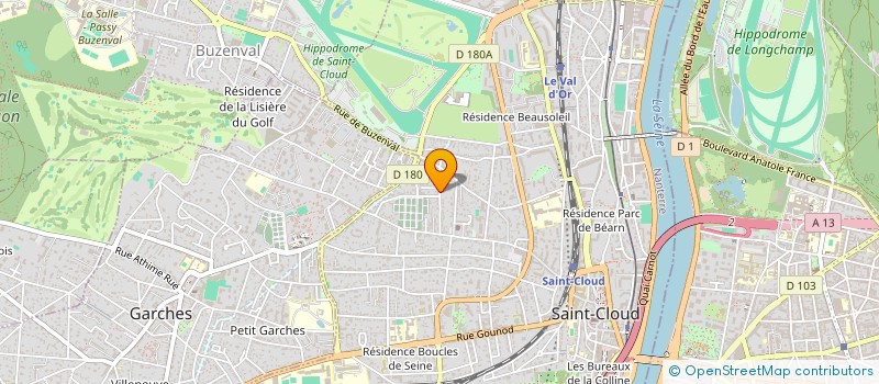 localisation de l'entreprise CHILDERIC ENVIRONNEMENT SERVICES INDUSTRIES SARL à SAINT-CLOUD