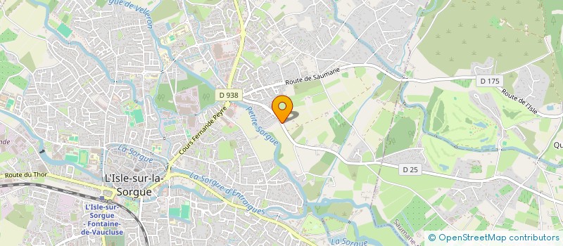 localisation de l'entreprise CHILDJAHAN  SAUMANE-DE-VAUCLUSE