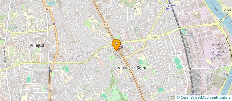 localisation de l'entreprise CHILDLINK-MA à VITRY-SUR-SEINE