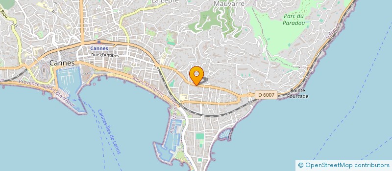 localisation de l'entreprise CHILDREN  CANNES