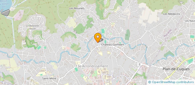 localisation de l'entreprise CHILDREN OF SPACE  MARSEILLE