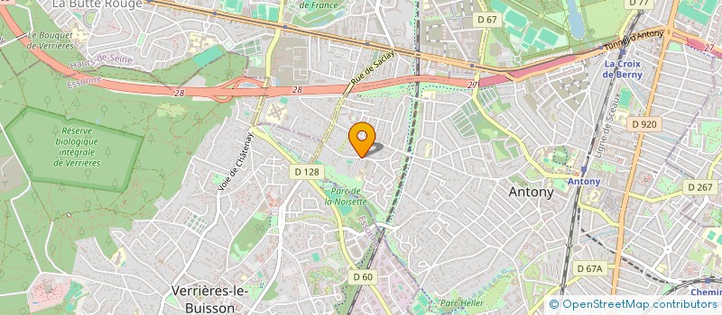 localisation de l'entreprise CHILDRUN SCEAUX à ANTONY