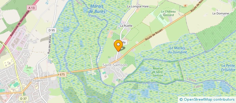 localisation de l'entreprise CHILE FREDERIC  SAINT-SAMSON