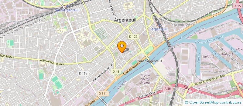 localisation de l'entreprise CHILL AND GRILL  ARGENTEUIL