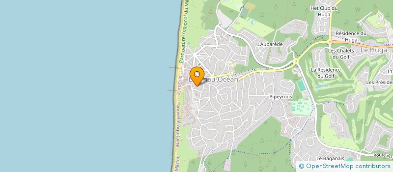 localisation de l'entreprise CHILL & BARBER  LACANAU