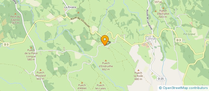 localisation de l'entreprise CHILL & CHOUILLE  SOUSCEYRAC-EN-QUERCY