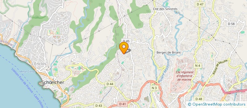 localisation de l'entreprise CHILL & ESCAPE  FORT-DE-FRANCE